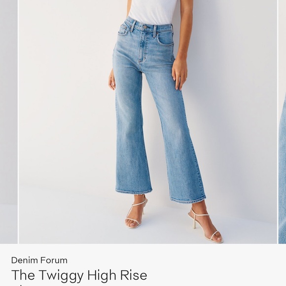 Aritzia Denim - Denim Forum Twiggy High Rise Jeans